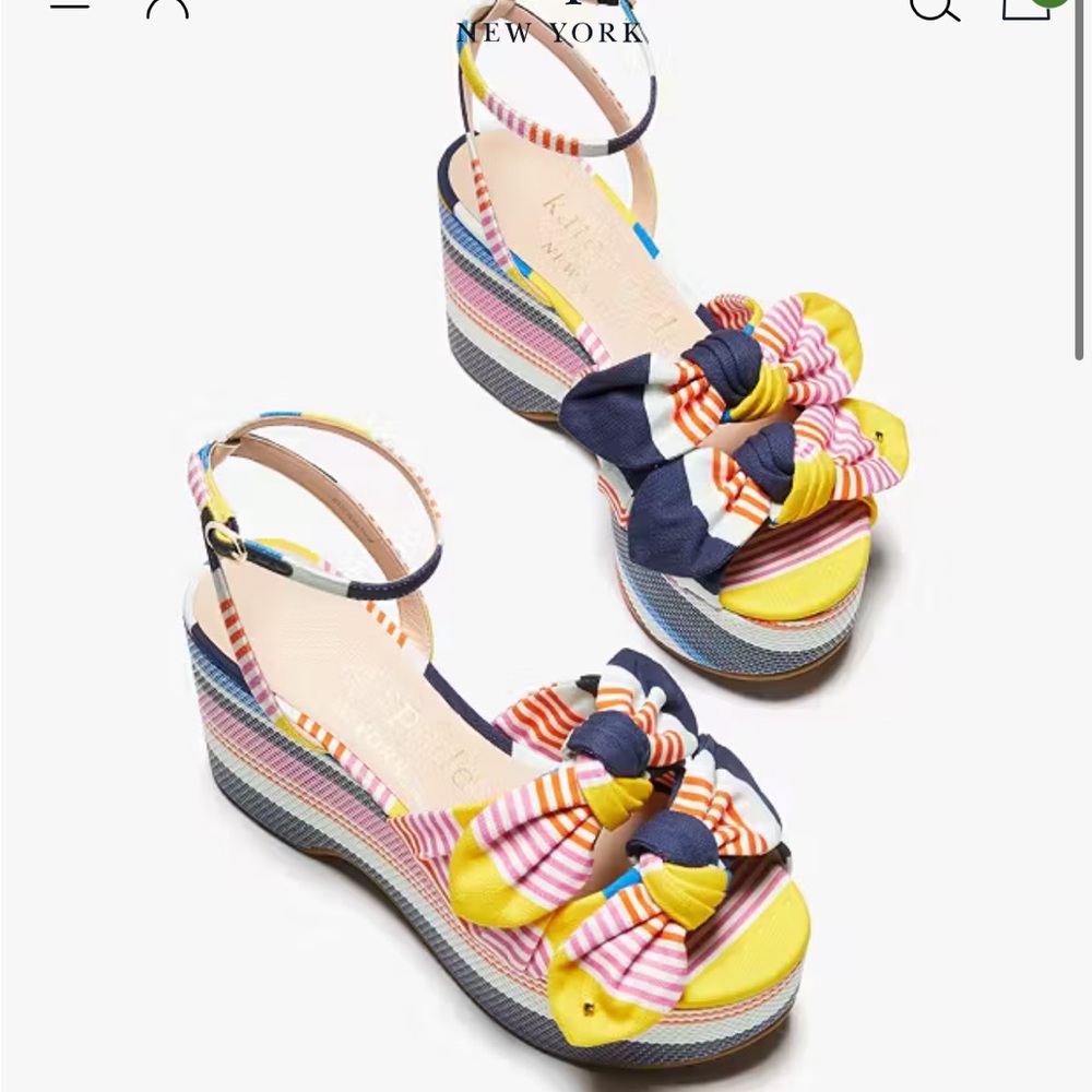 NIB kate spade new york Julep Platform Wedge Size 6.5